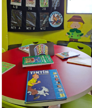 Mesa temática de lectura 5